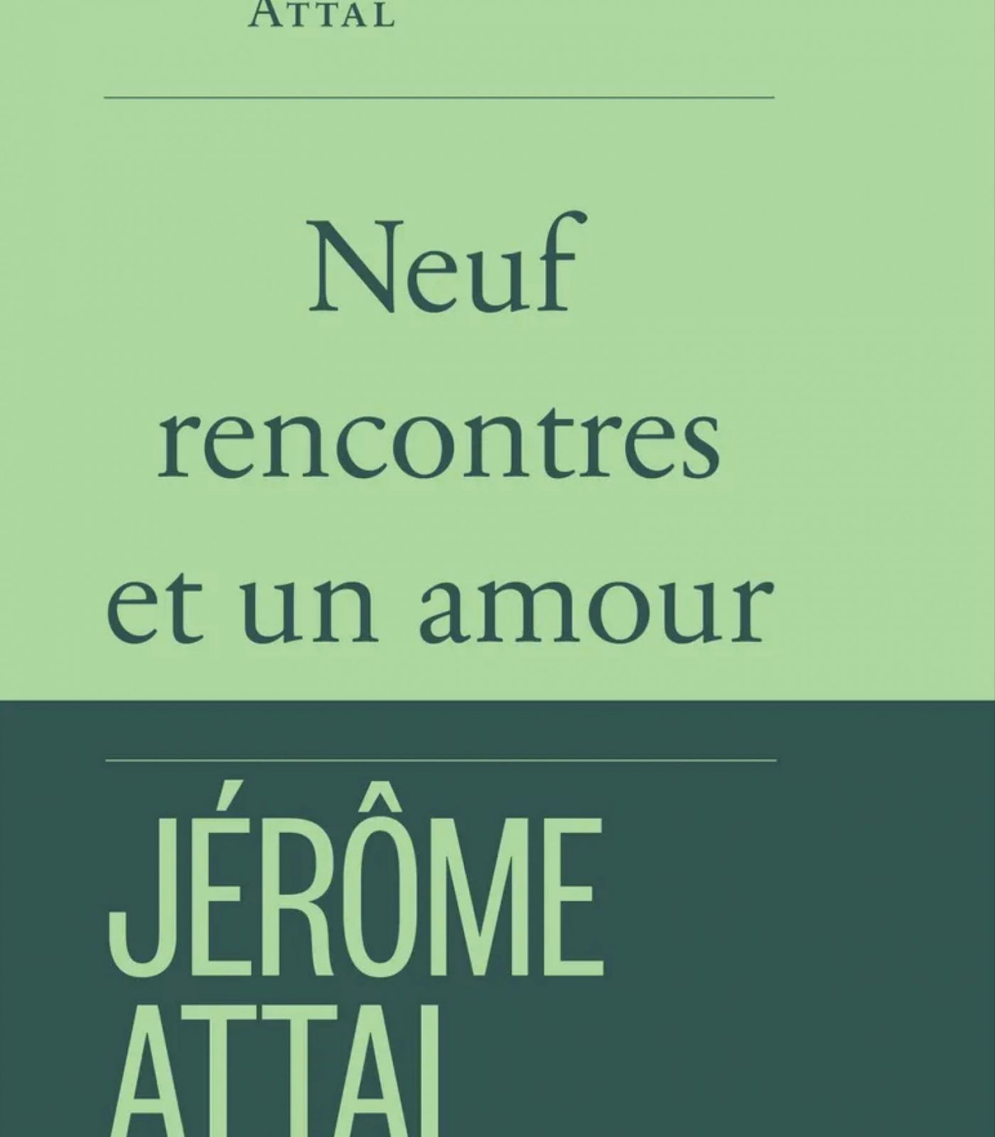 Neuf rencontres et un amour